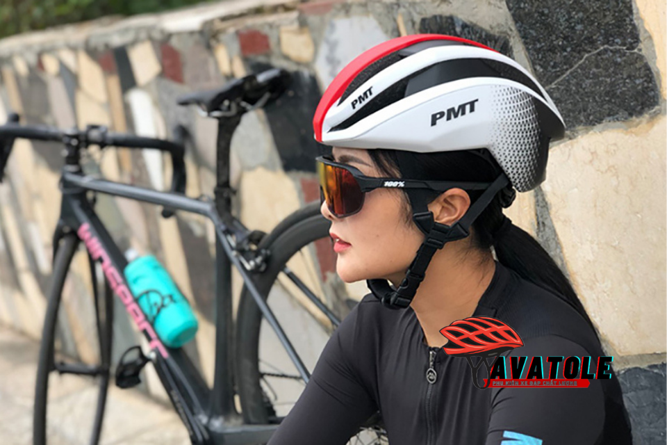 Chi tiết mũ bảo hiểm thể thao PMT Pudi
