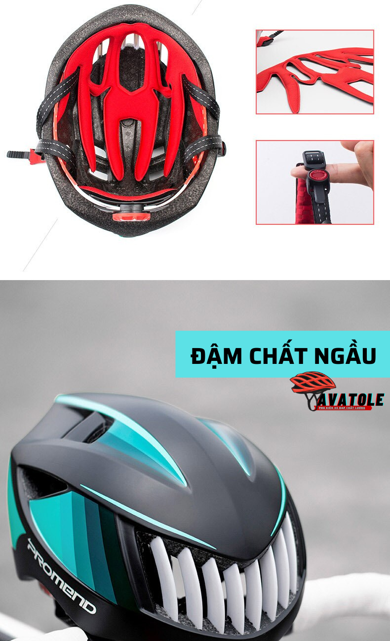 Nón bảo hiểm thể thao Promend Shark Nón bảo hiểm thể thao Promend Shark