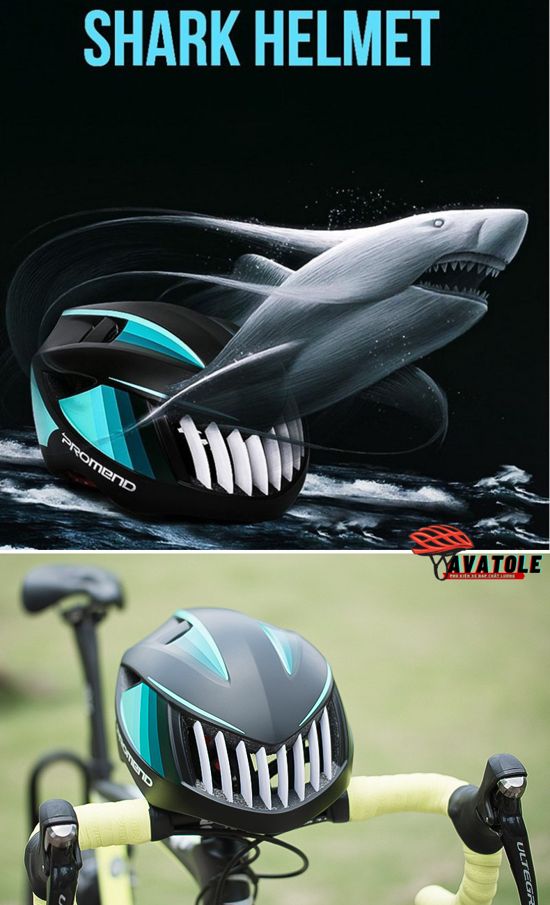 Nón bảo hiểm thể thao Promend Shark Nón bảo hiểm thể thao Promend Shark