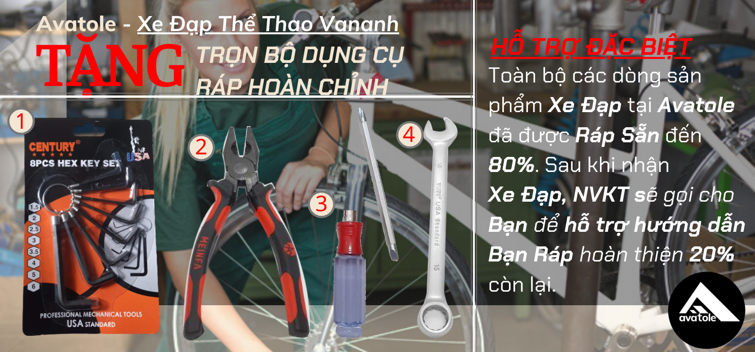 BỘ DỤNG CỤ RÁP XE ĐẠP