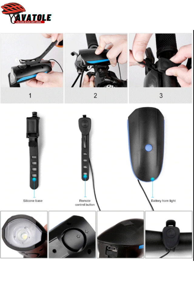 Đèn Còi Xe Đạp