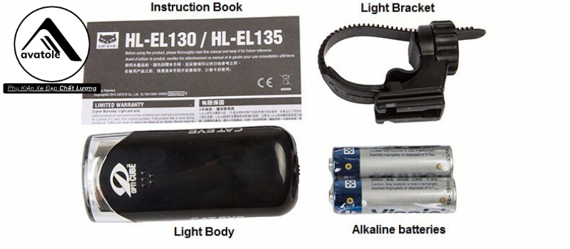 Đèn Trước Xe Đạp Catyeye HL EL135