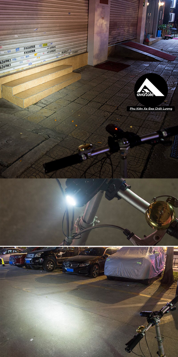 Đèn Trước Xe Đạp Promned 1200lumen Đèn Trước Xe Đạp Promned 1200lumen