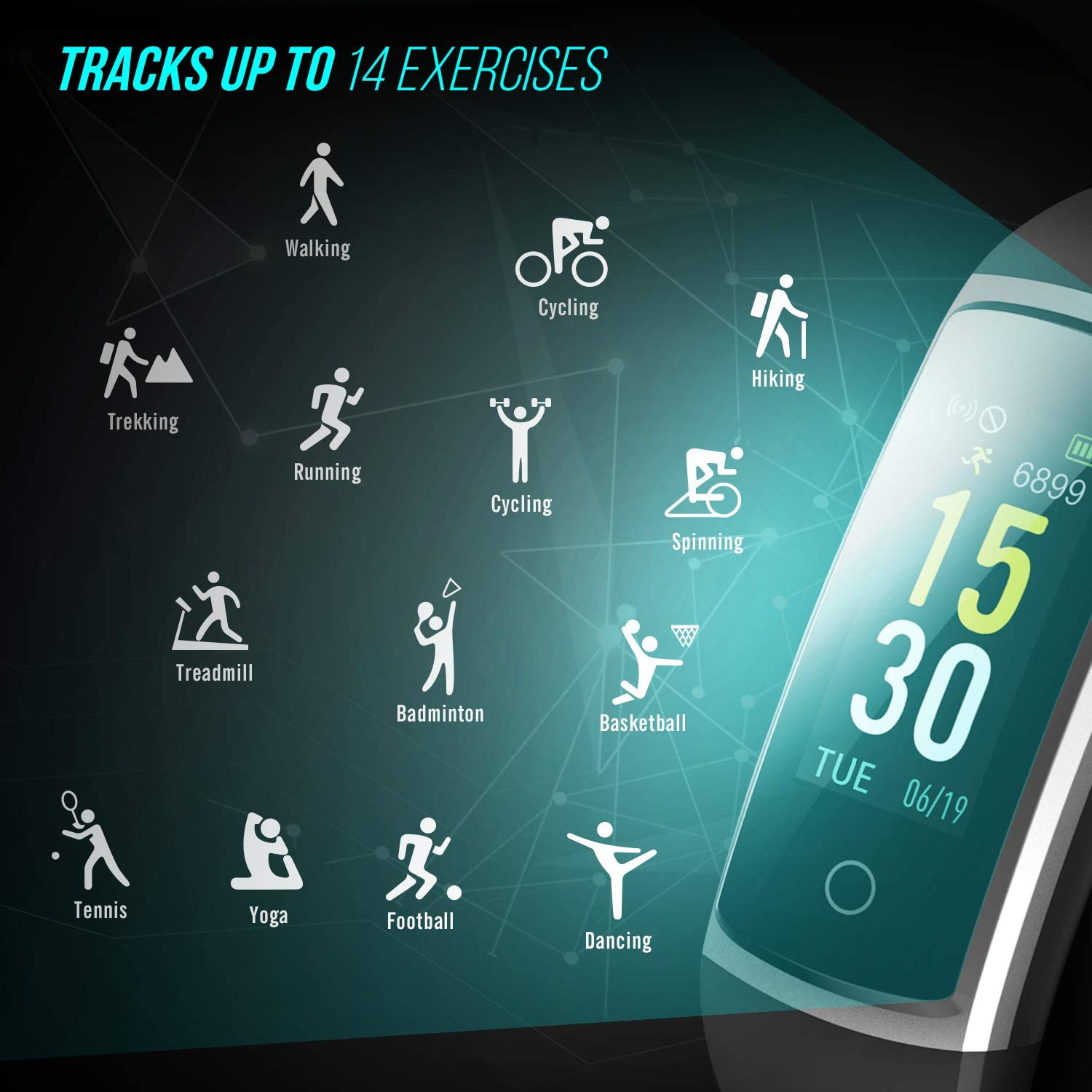 ĐỒNG HỒ FITFORT FITNESS TRACKER ĐỒNG HỒ FITFORT FITNESS TRACKER