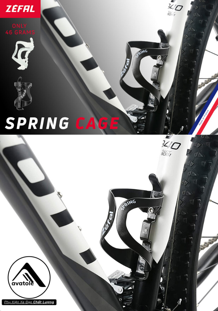 Gọng Bình Xe Đạp Zefal Spring Gọng Bình Xe Đạp Zefal Spring