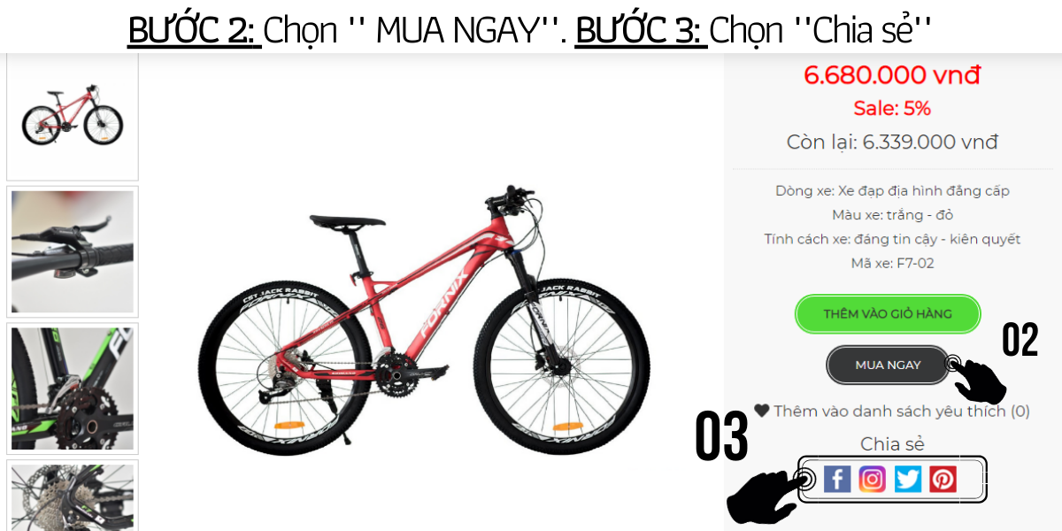 Hướng dẫn đặt hàng đơn giản