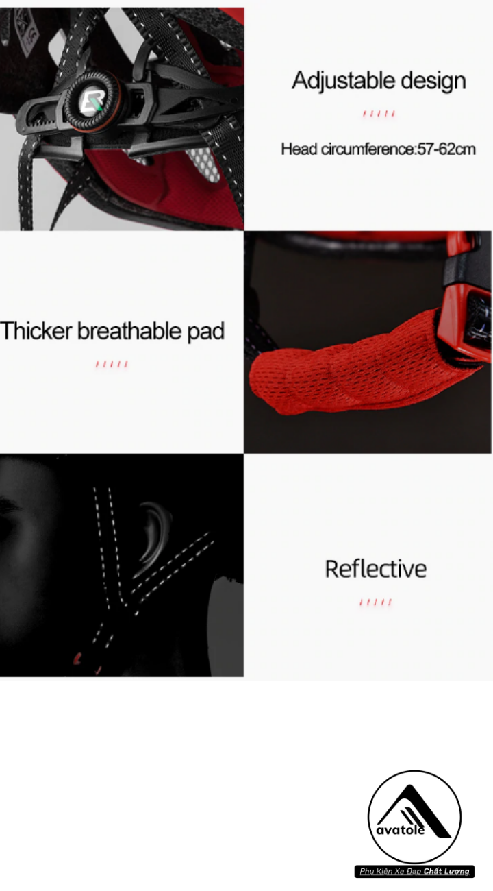 Nón Bảo Hiểm Thể Thao RockBros Light