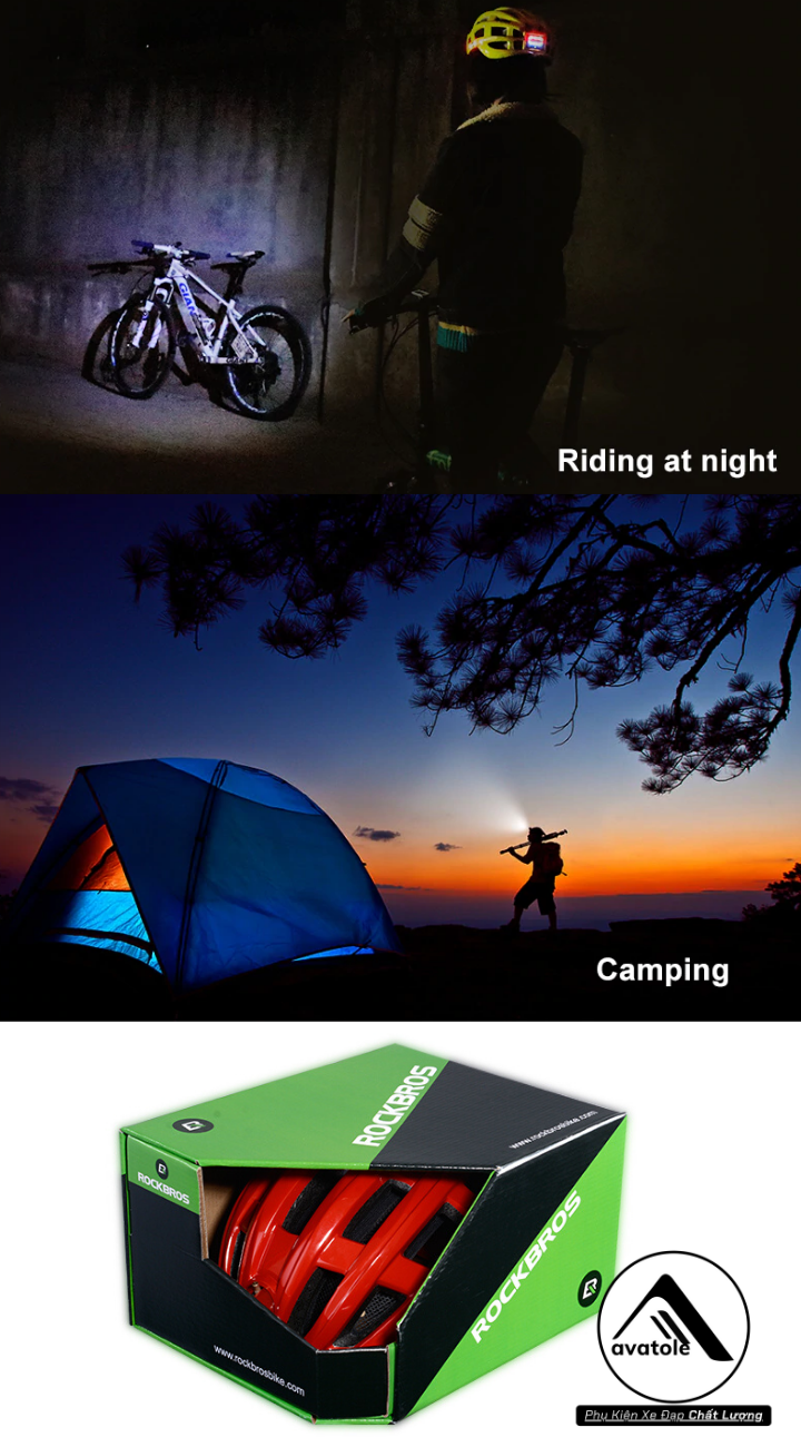 Nón Bảo Hiểm Thể Thao RockBros Light