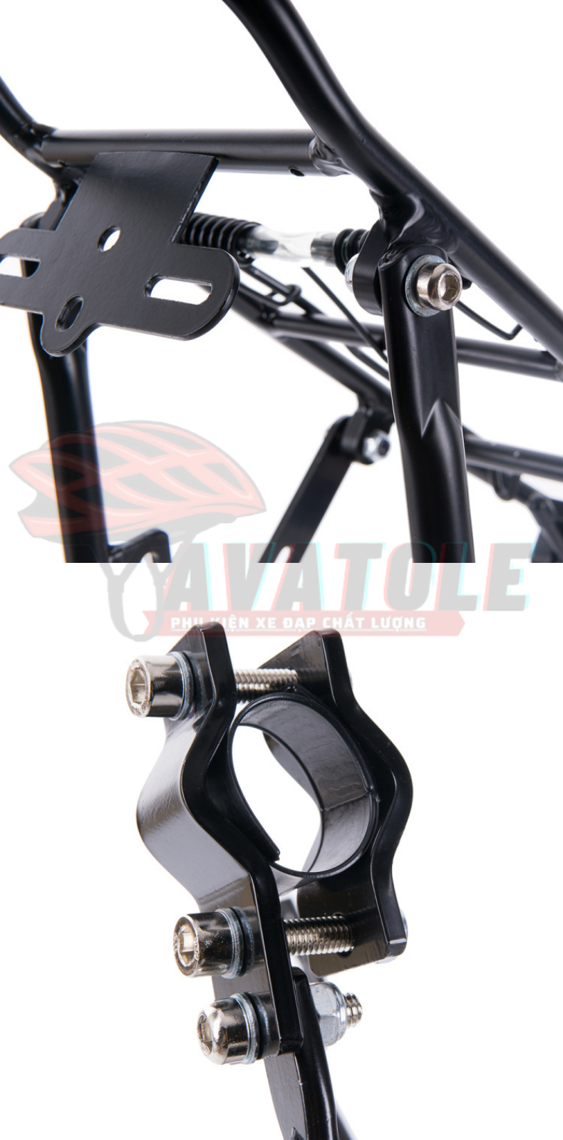 BAGA SAU GẮN SƯỜN XE ĐẠP