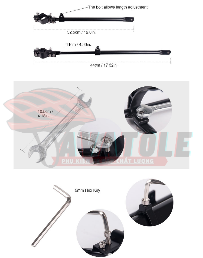 BAGA NHÔM GẮN CỐT YÊN