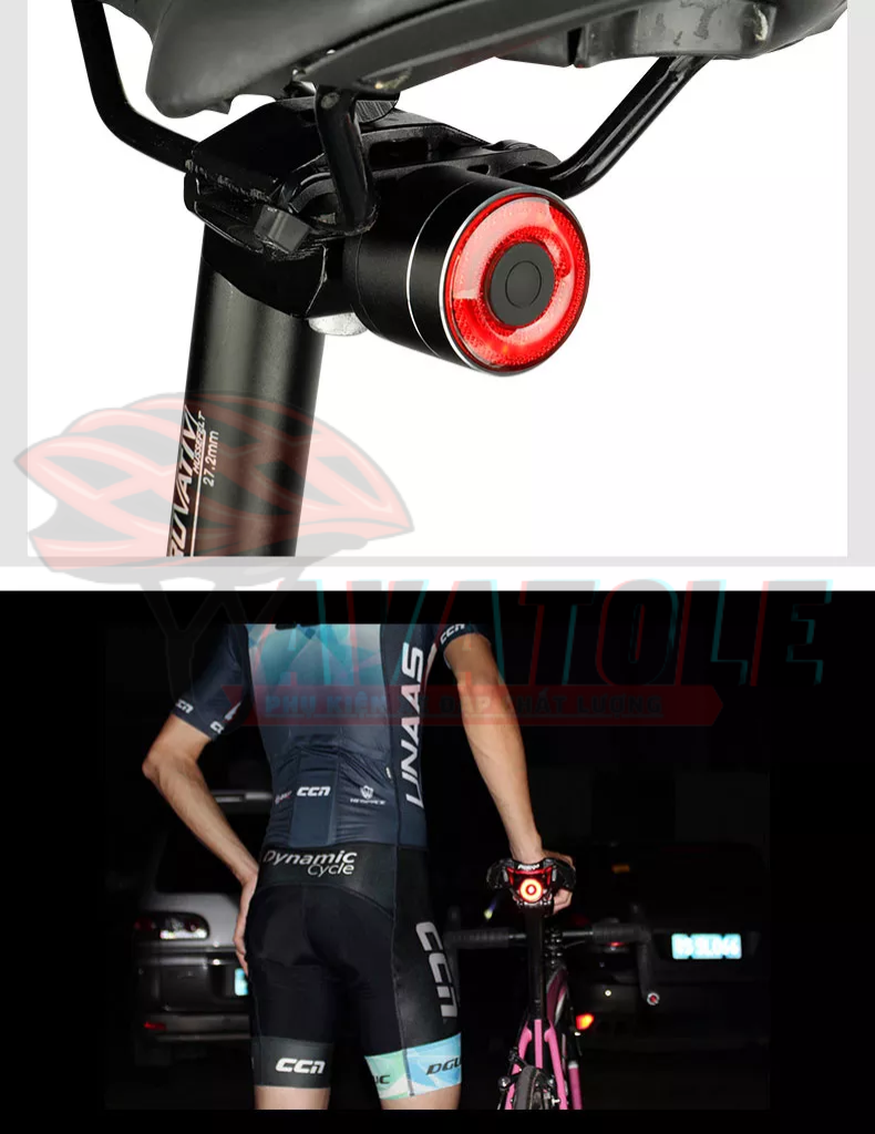 Đèn hậu xe đạp ANTUSI Q3 Đèn hậu xe đạp ANTUSI Q3