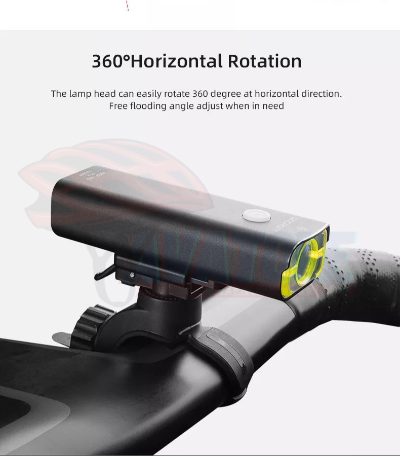 Đèn trước xe đạp Gaciron V9CP - 400 Đèn trước xe đạp Gaciron V9CP - 400