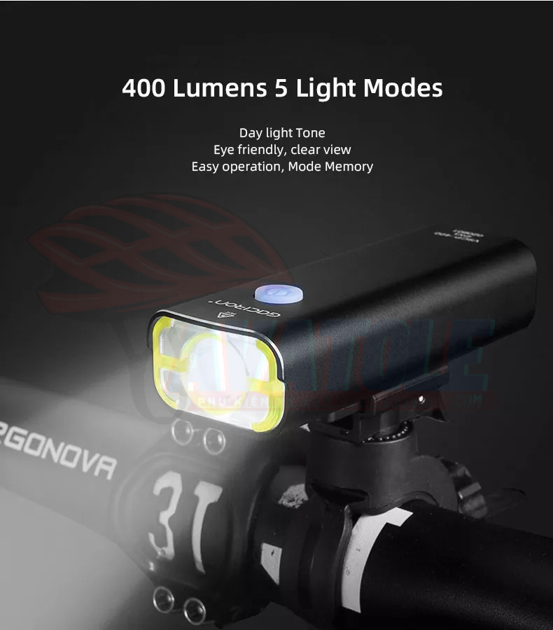 Đèn trước xe đạp Gaciron V9CP - 400 Đèn trước xe đạp Gaciron V9CP - 400