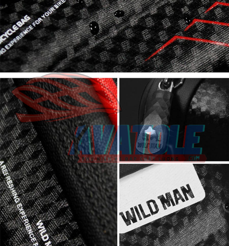Túi treo sườn xe đạp Wild Man E2