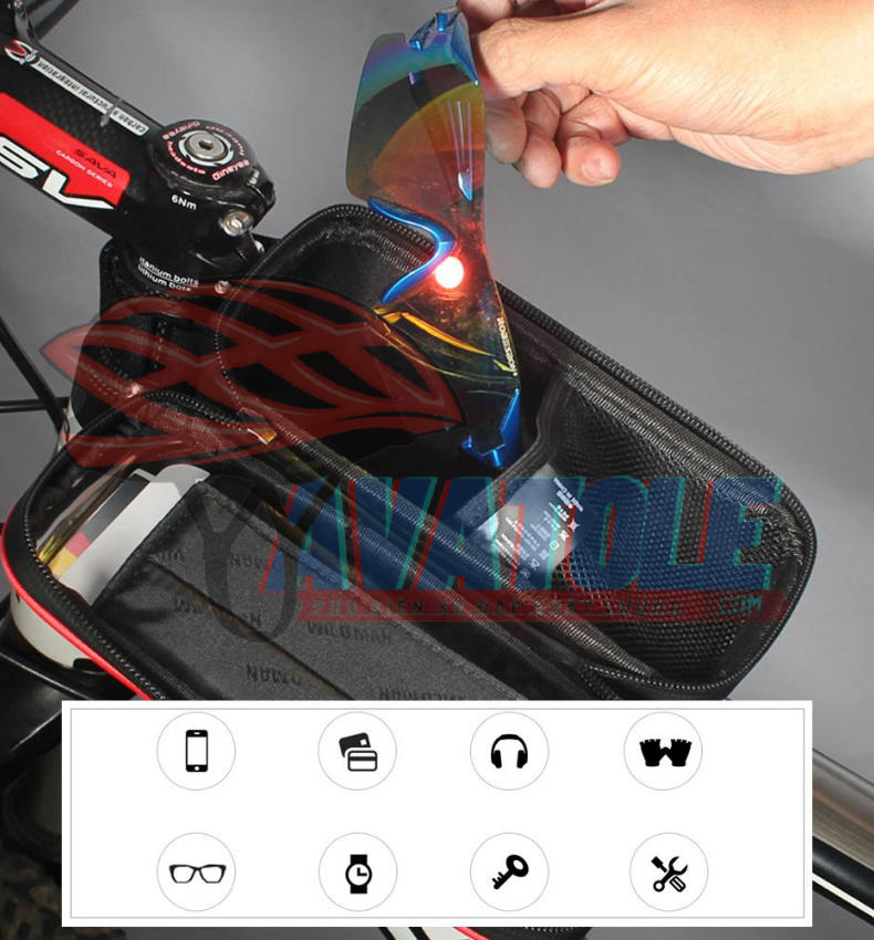 Túi treo sườn xe đạp Wild Man E2