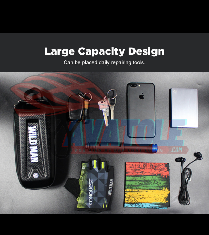 Túi treo sườn xe đạp Wild Man E5 Túi treo sườn xe đạp Wild Man E5