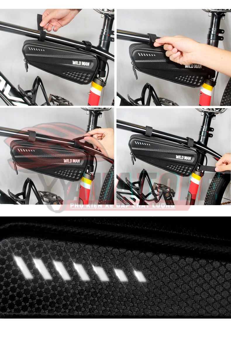 Túi xe đạp Wilman ES4 1.2L Túi xe đạp Wilman ES4 1.2L