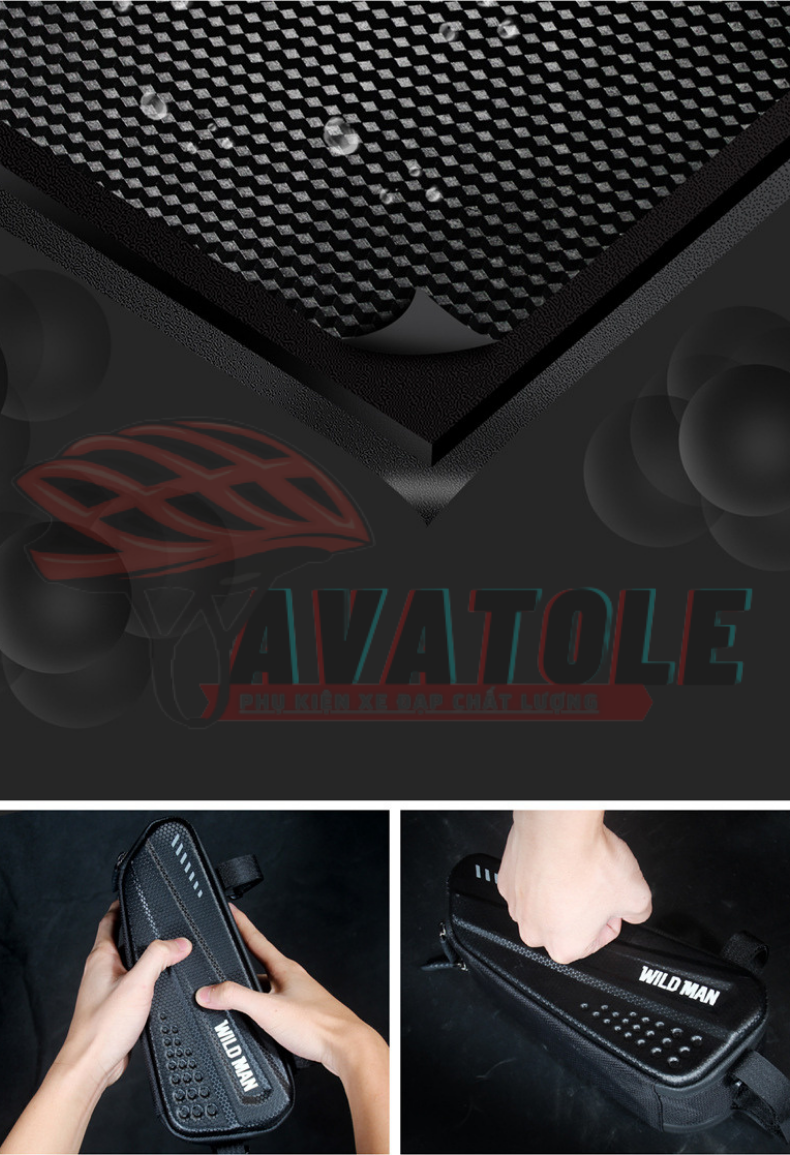 Túi xe đạp Wilman ES4 1.2L Túi xe đạp Wilman ES4 1.2L