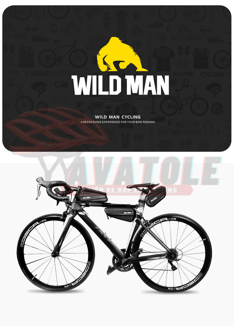 Túi treo yên xe đạp Wilman ES7