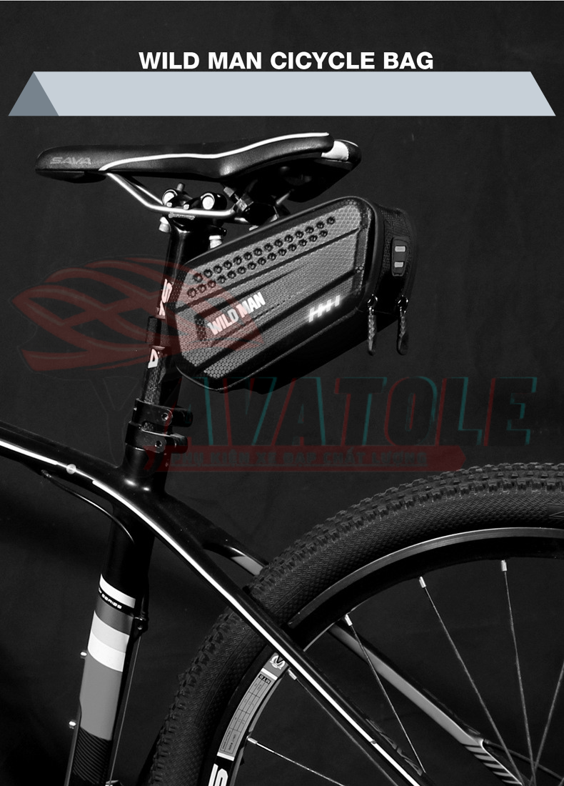 Túi treo yên xe đạp Wilman ES7