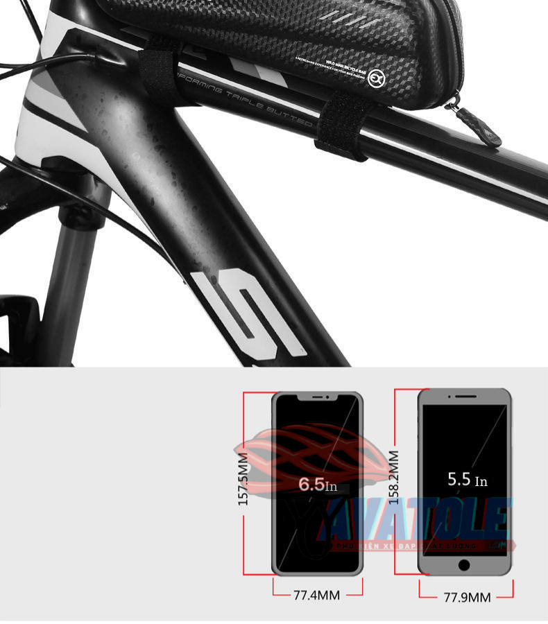 Túi treo sườn xe đạp Wild Man EX Túi treo sườn xe đạp Wild Man EX