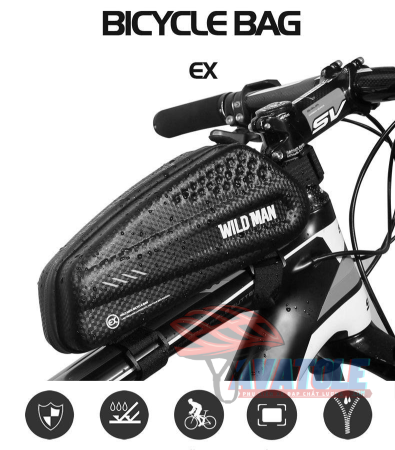 Túi treo sườn xe đạp Wild Man EX Túi treo sườn xe đạp Wild Man EX