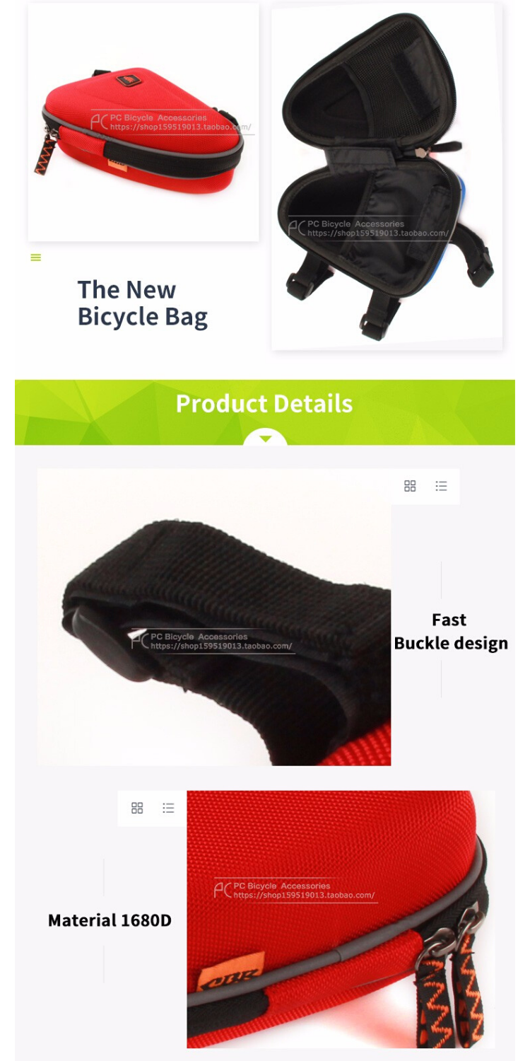 Túi Sườn Xe Đạp CBR Tam Giác Túi Sườn Xe Đạp CBR Tam Giác