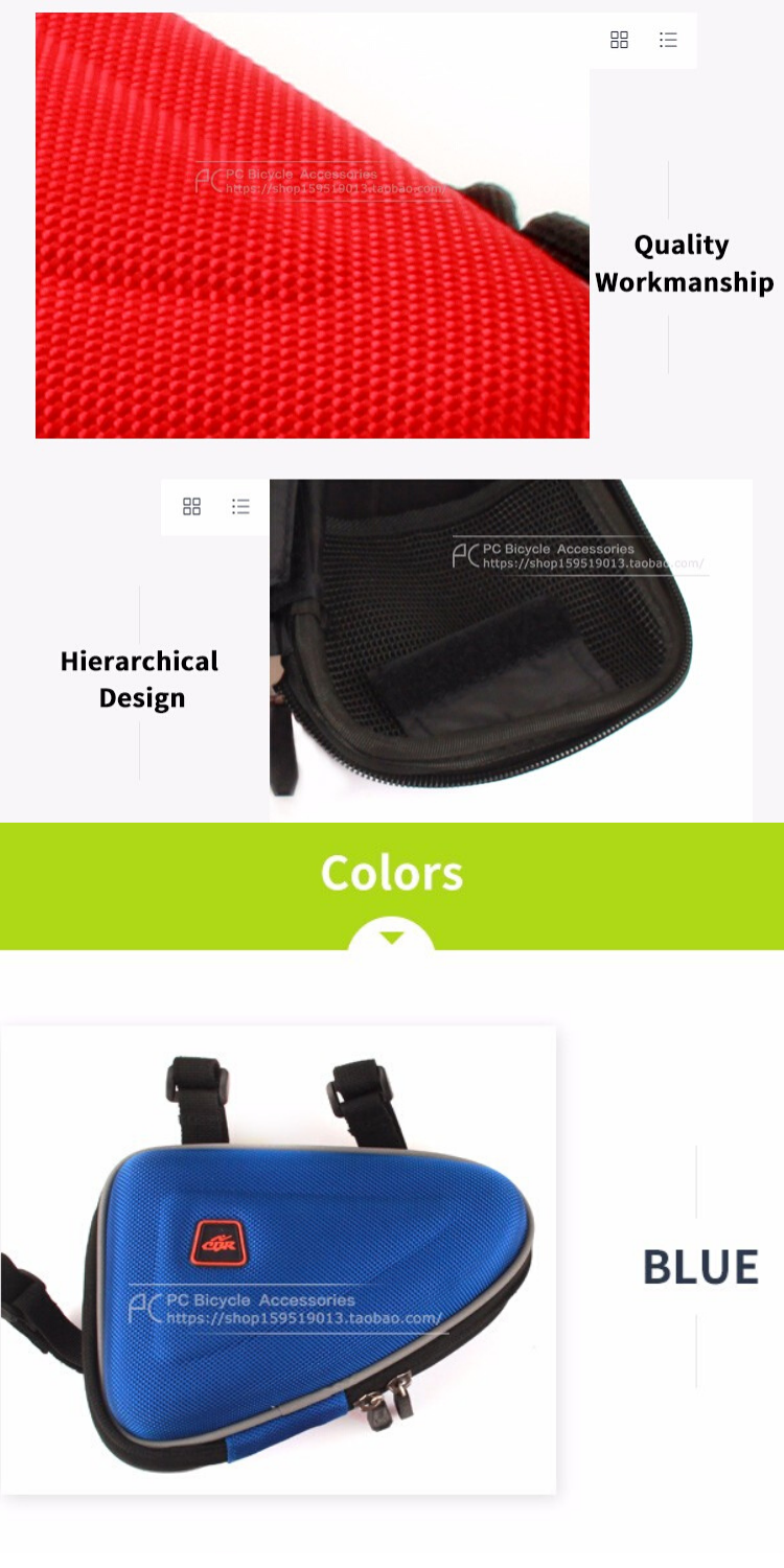 Túi Sườn Xe Đạp CBR Tam Giác Túi Sườn Xe Đạp CBR Tam Giác
