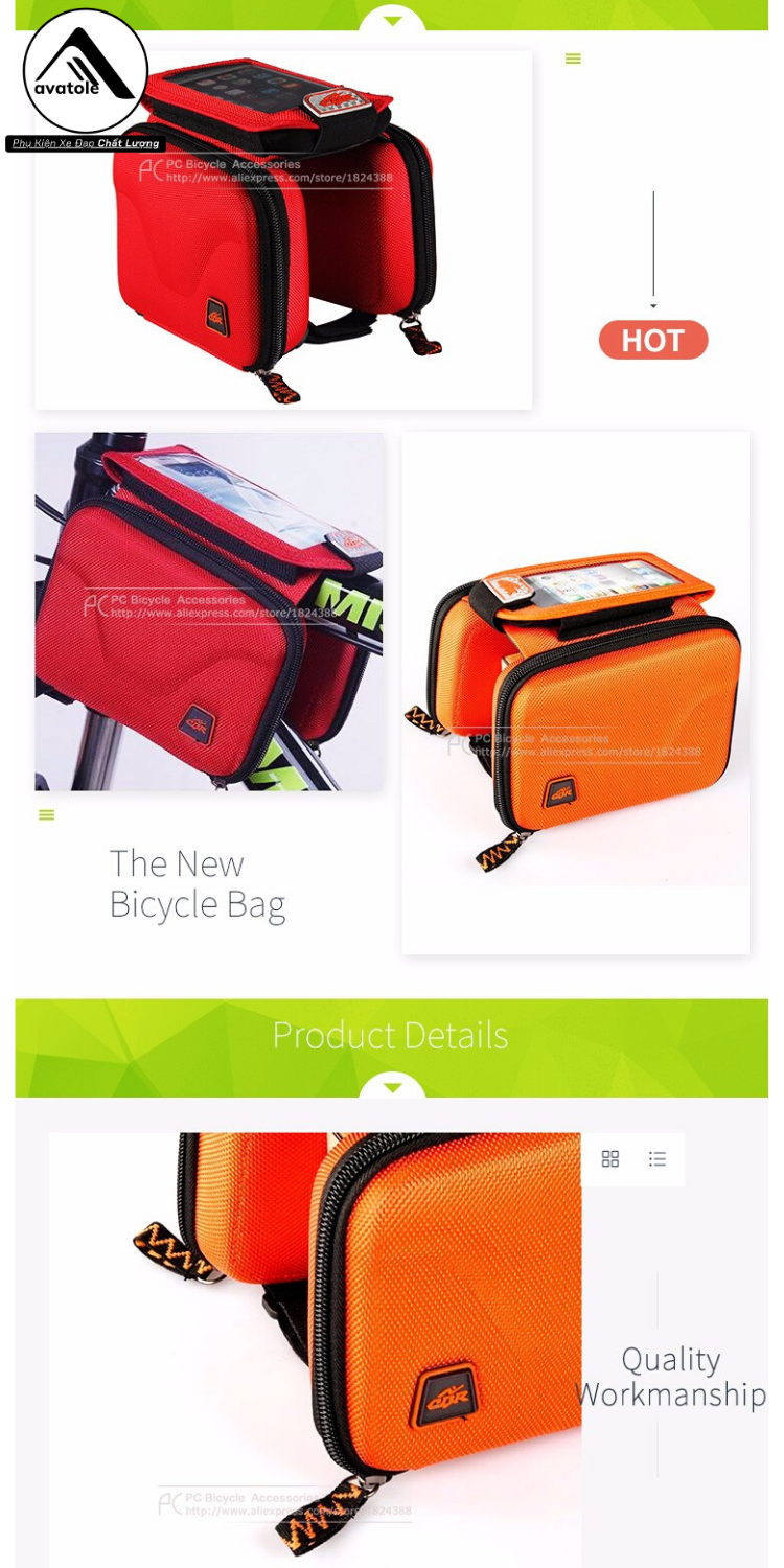 Túi Sườn Xe Đạp CBR TS-04 Túi Sườn Xe Đạp CBR TS-04