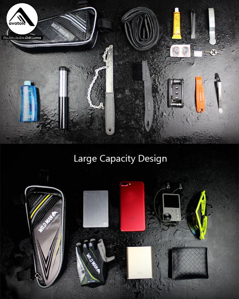 Túi Sườn Xe Đạp WildMan TS-03