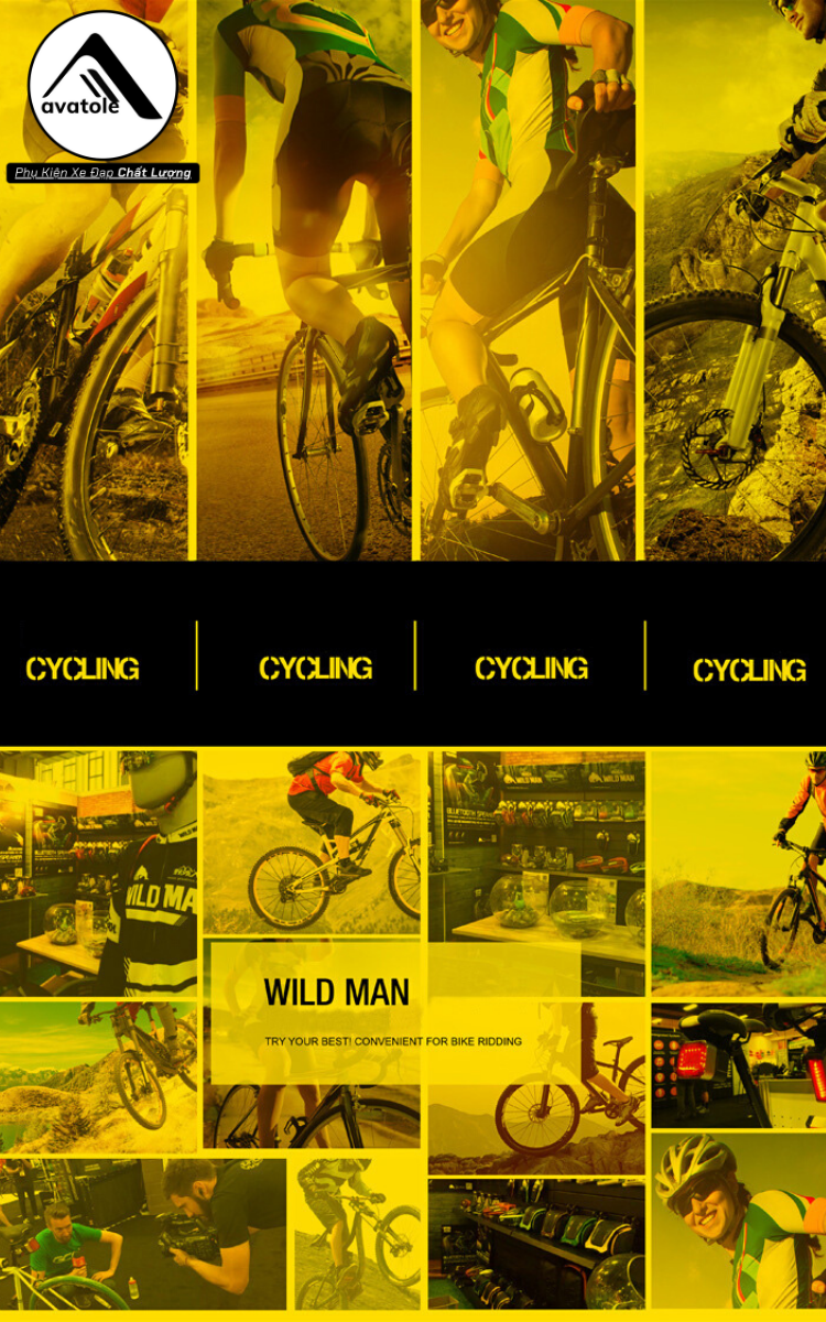 Túi Sườn Xe Đạp Wild Man H3 Túi Sườn Xe Đạp Wild Man H3