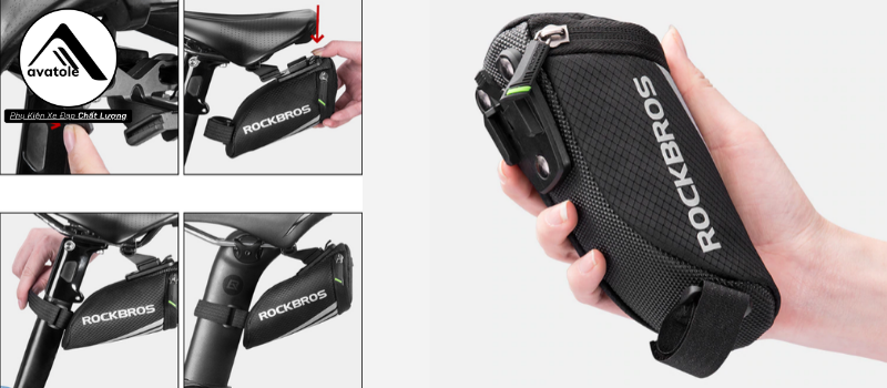 Túi Yên Xe Đạp RockBros Mini TY-01 Túi Yên Xe Đạp RockBros Mini TY-01