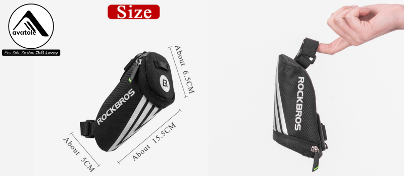 Túi Yên Xe Đạp RockBros Mini TY-01 Túi Yên Xe Đạp RockBros Mini TY-01
