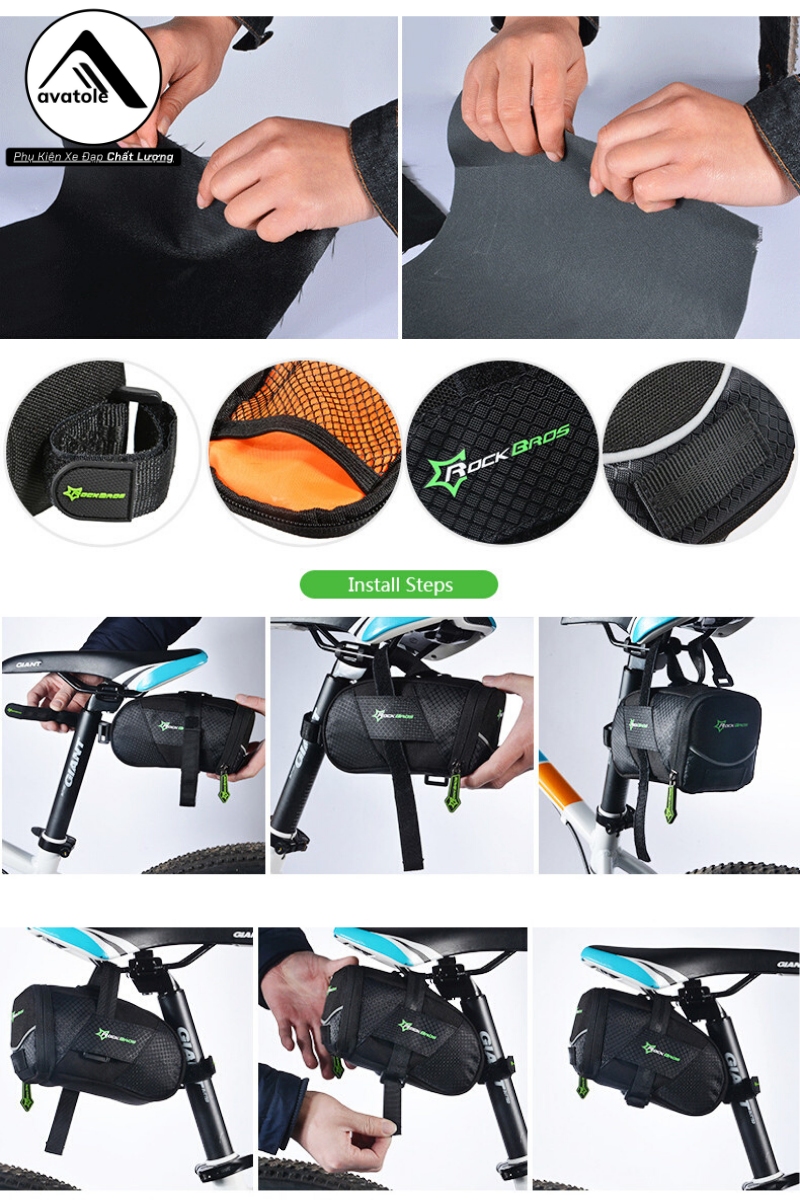 Túi Yên Xe Đạp RockBros C10 Túi Yên Xe Đạp RockBros C10
