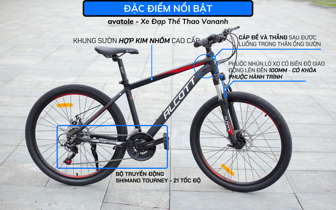 ĐẶC ĐIỂM NỔI BẬT ALCOTT AT2600 ĐẶC ĐIỂM NỔI BẬT ALCOTT AT2600
