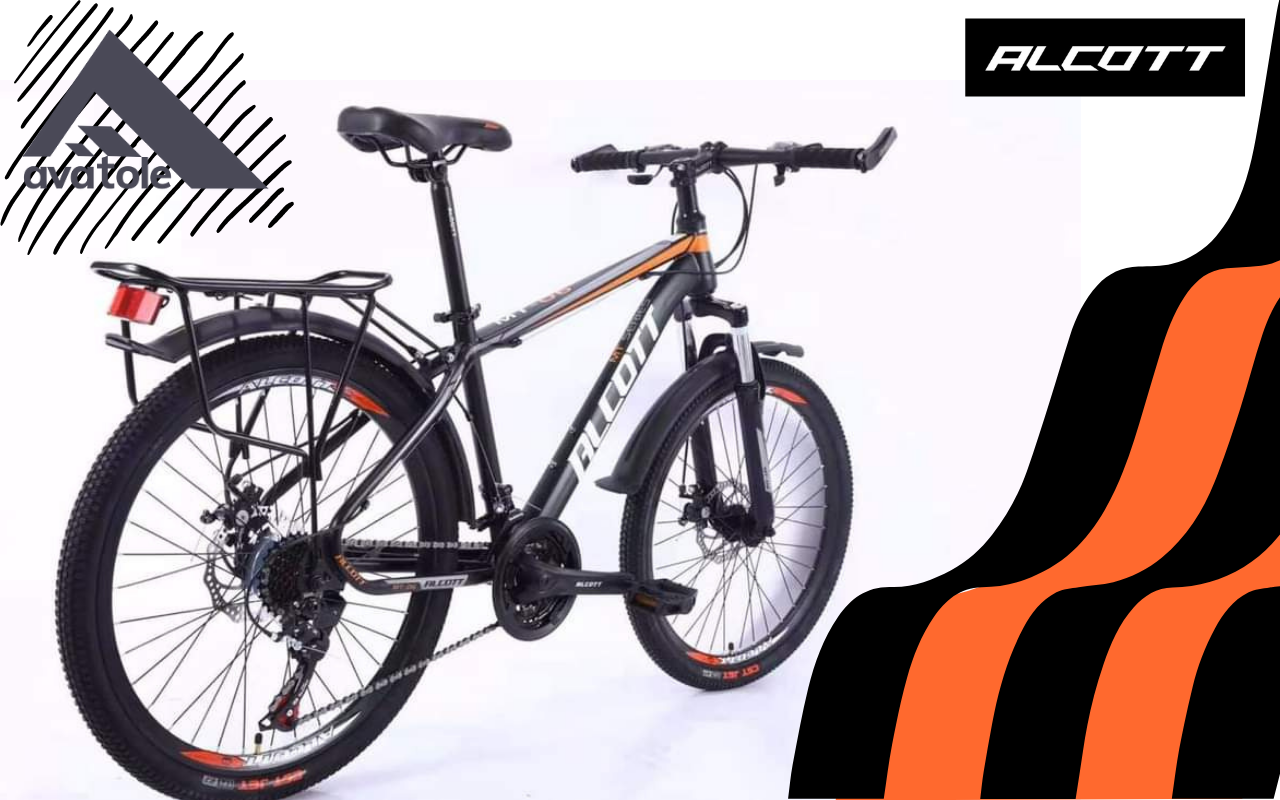 ALCOTT MT06 MÀU TRẮNG CAM ĐEN