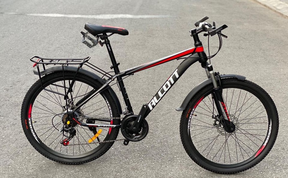 ALCOTT MT06 MÀU TRẮNG ĐỎ ĐEN ALCOTT MT06 MÀU TRẮNG ĐỎ ĐEN