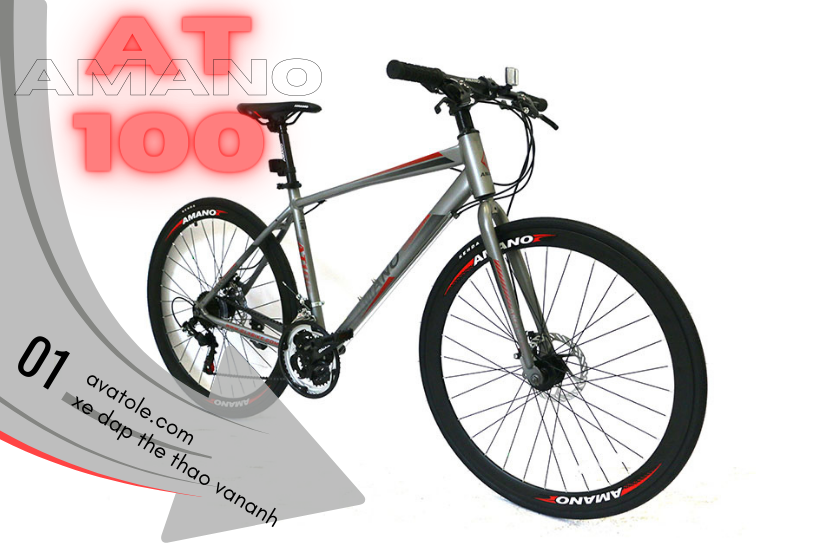 Xe Đạp Đường Trường Amano AT100 Màu Xe Đạp Đường Trường Amano AT100 Màu