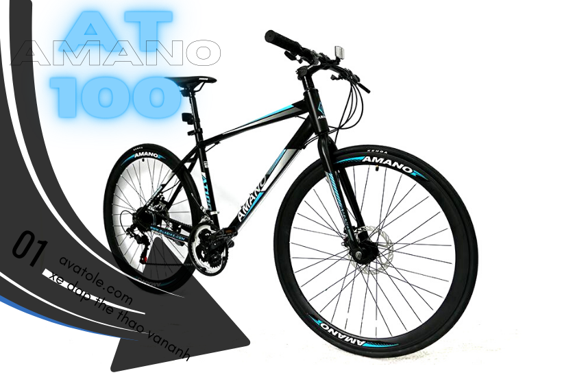 Xe Đạp Đường Trường Amano AT100 Màu Xe Đạp Đường Trường Amano AT100 Màu