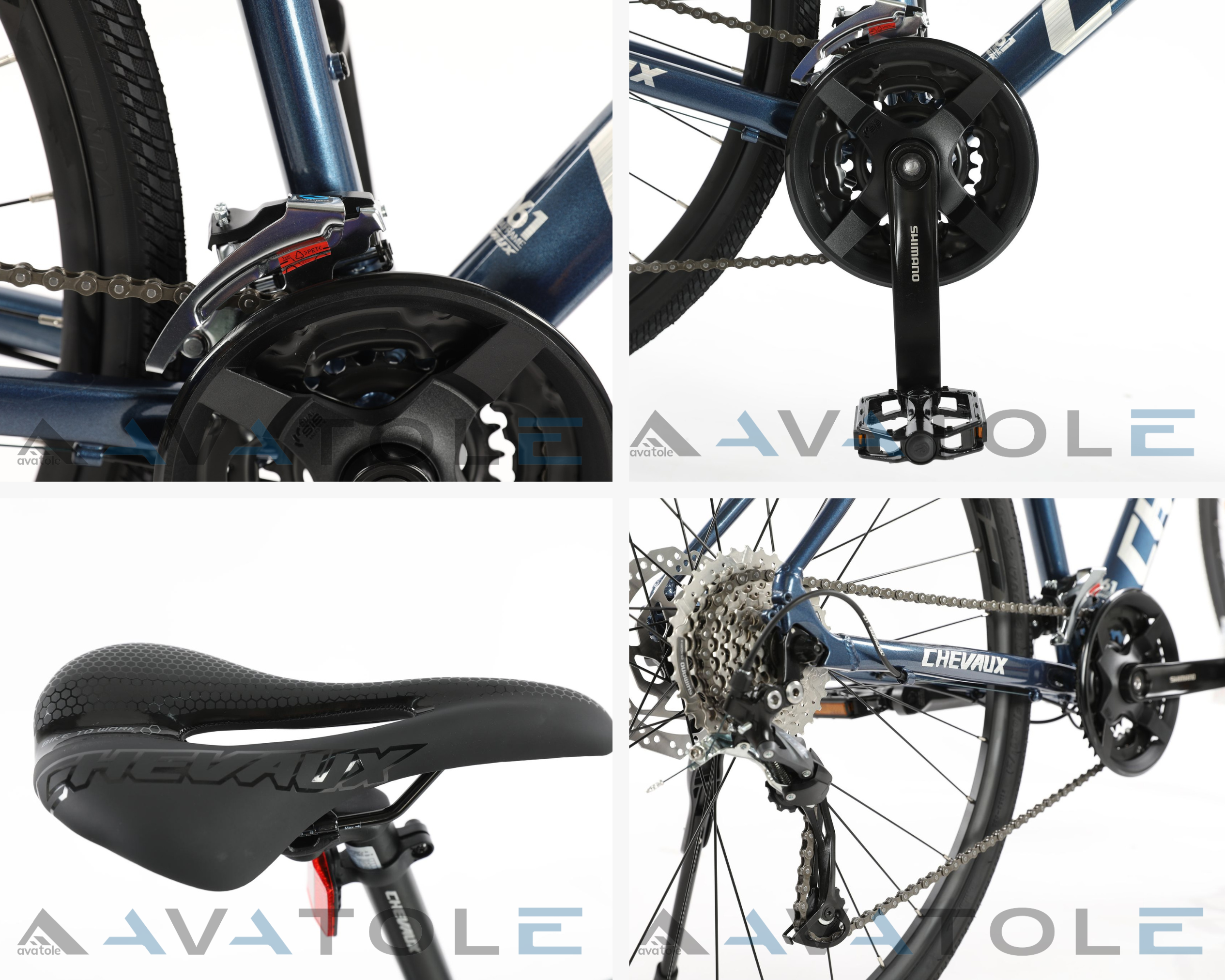 Xe đạp hybrid Chevaux Vk Pro Xe đạp hybrid Chevaux Vk Pro