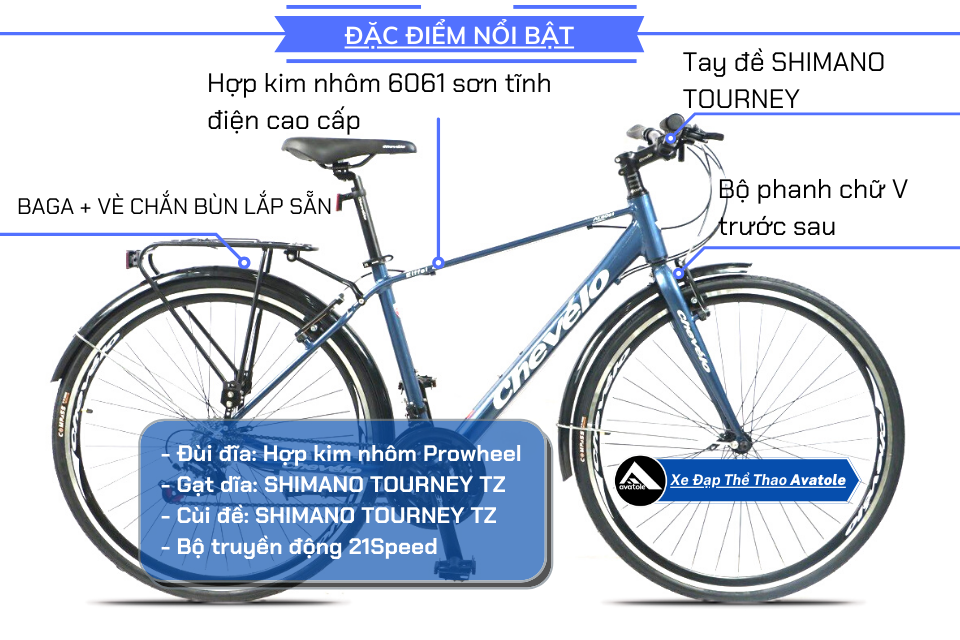 ĐẶC ĐIỂM NỔI BẬT CHEVELO ELFFEL