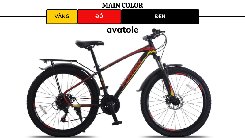 MÀU VÀNG ĐỎ ĐEN