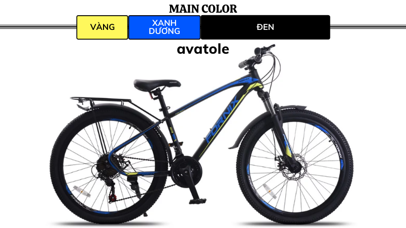 MÀU VÀNG XANH DƯƠNG ĐEN