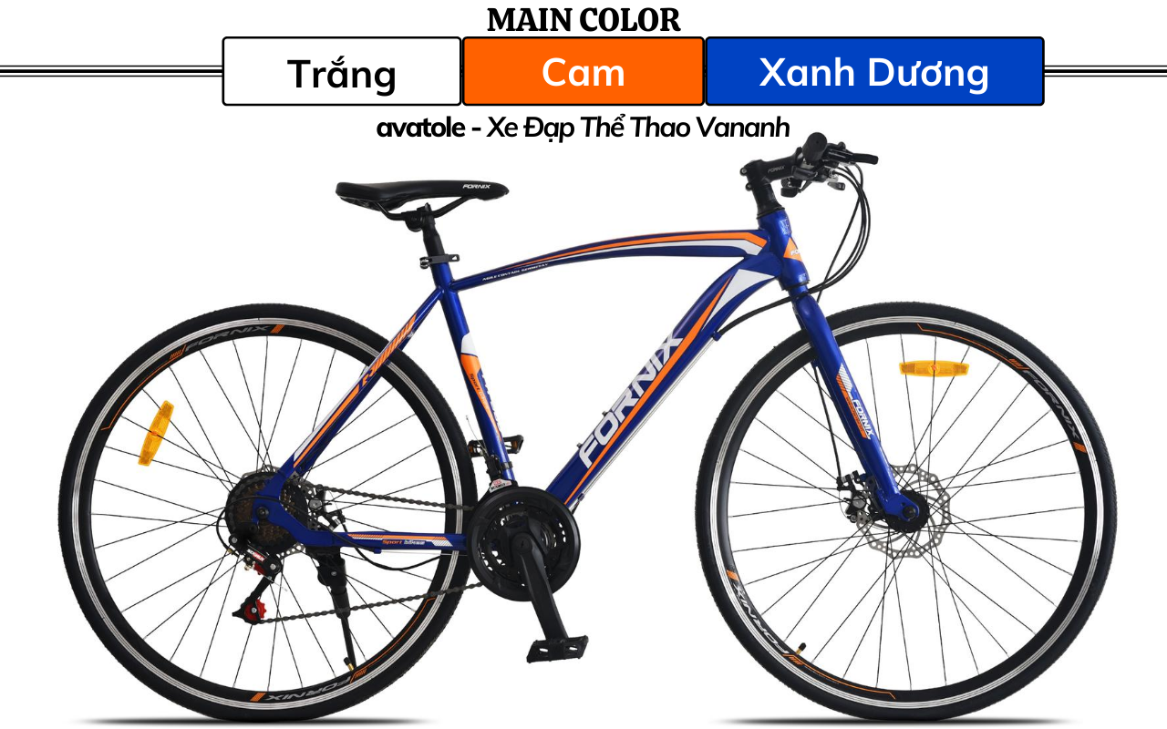 MÀU TRẮNG CAM XANH DƯƠNG