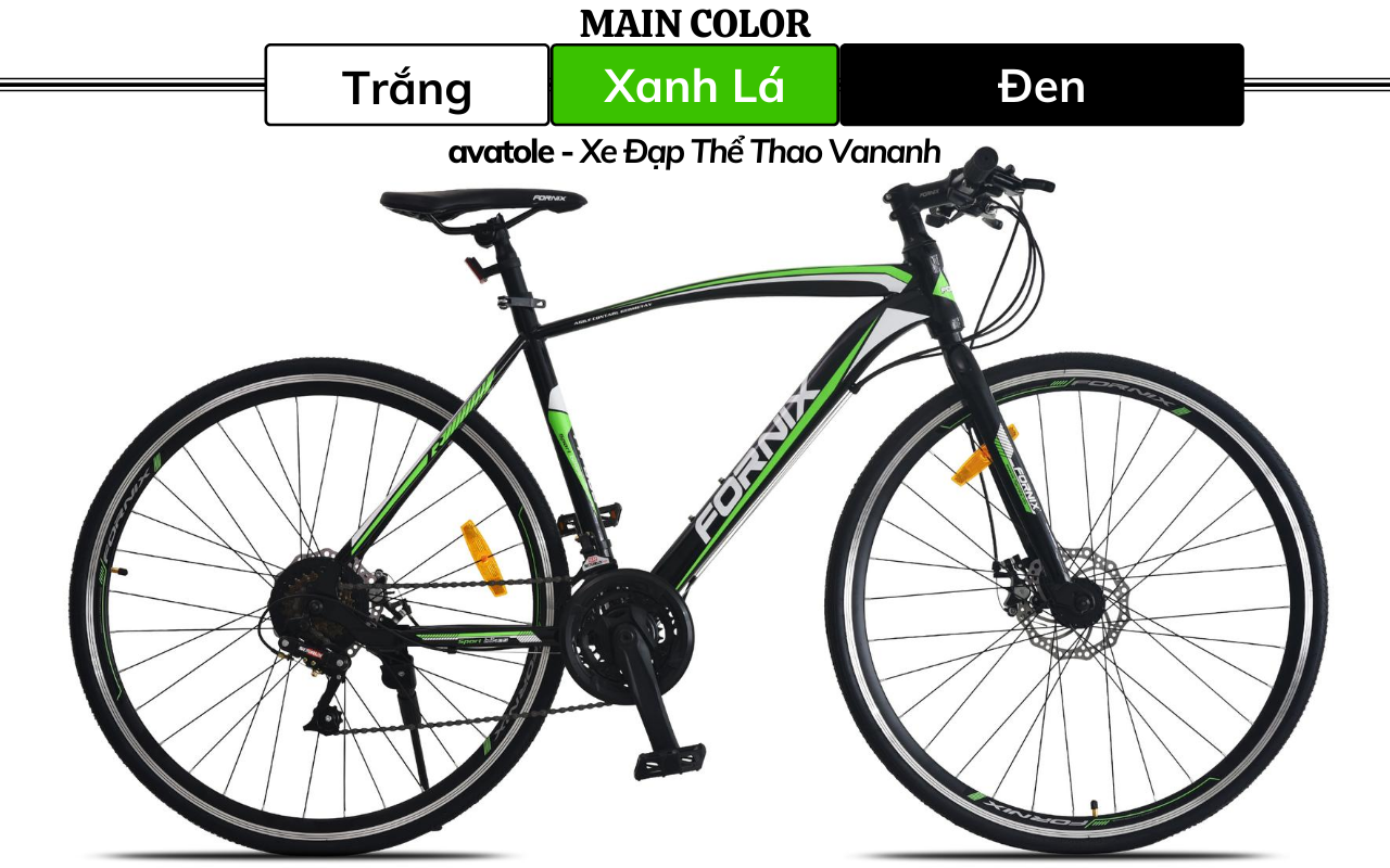 MÀU TRẮNG XANH LÁ ĐEN