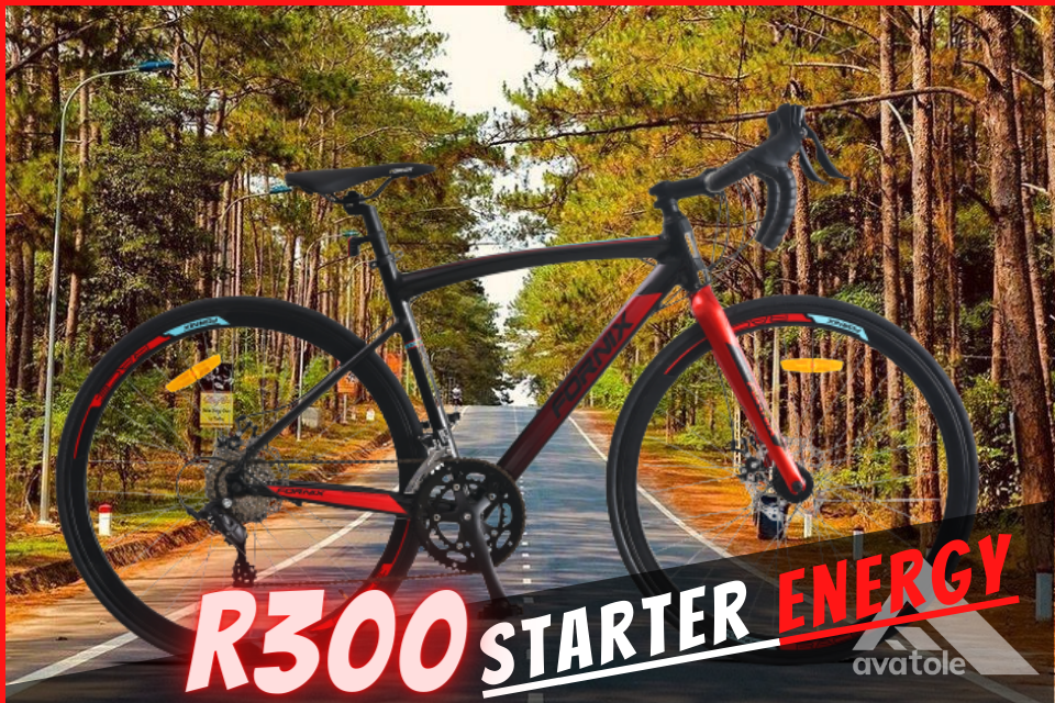 Xe Đạp Đua Fornix R300 Màu Đỏ Đen Xe Đạp Đua Fornix R300 Màu Đỏ Đen