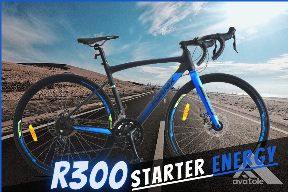 Xe Đạp Đua Fornix R300 Màu Xanh Dương Đen Xe Đạp Đua Fornix R300 Màu Xanh Dương Đen