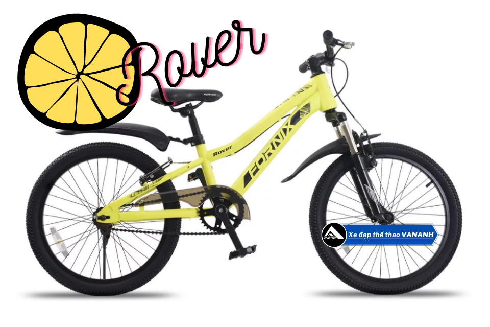 XE ĐẠP TRẺ EM FORNIX ROVER MÀU VÀNG XE ĐẠP TRẺ EM FORNIX ROVER MÀU VÀNG