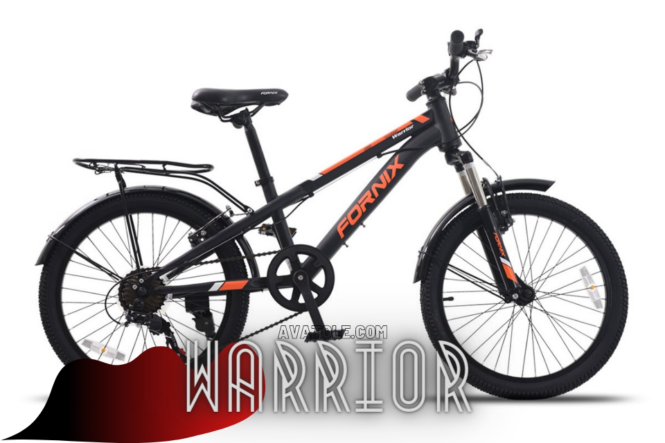 XE ĐẠP TRẺ EM FORNIX WARRIOR MÀU ĐEN ĐỎ XE ĐẠP TRẺ EM FORNIX WARRIOR MÀU ĐEN ĐỎ