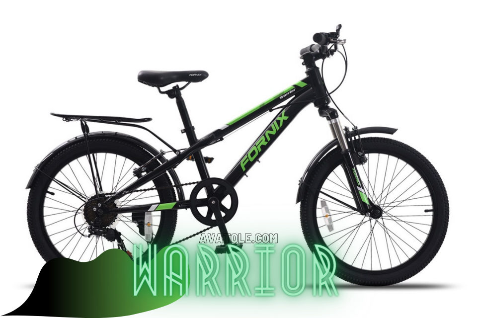 XE ĐẠP TRẺ EM FORNIX WARRIOR MÀU XANH LÁ ĐEN XE ĐẠP TRẺ EM FORNIX WARRIOR MÀU XANH LÁ ĐEN